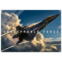 Unstoppable Force Acrylic canvas
