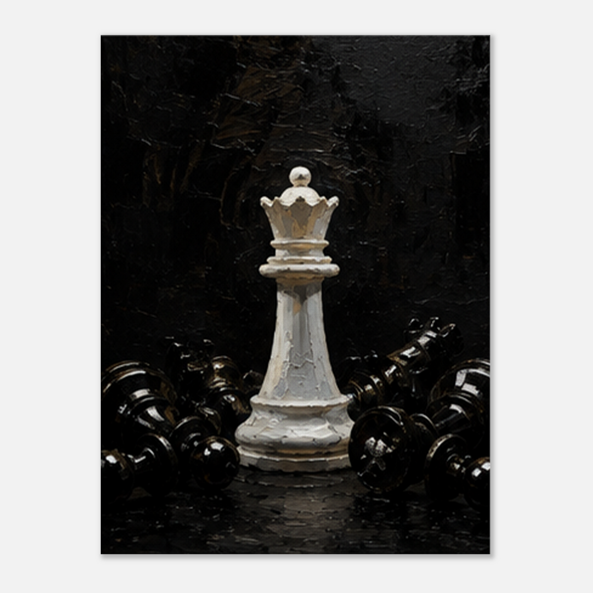 The Last King – Chess Canvas Art