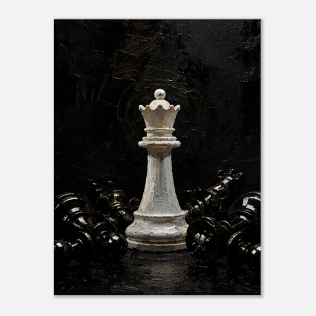 The Last King – Chess Canvas Art