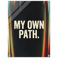 My Own Path Acrylic Canvas