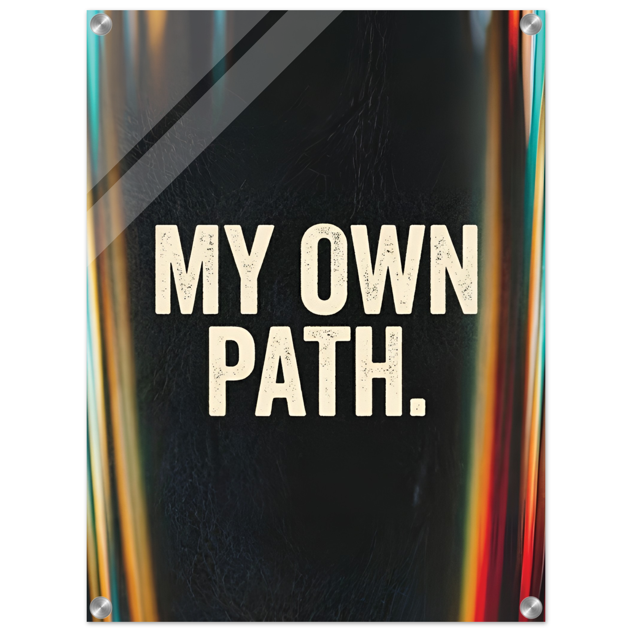 My Own Path Acrylic Canvas
