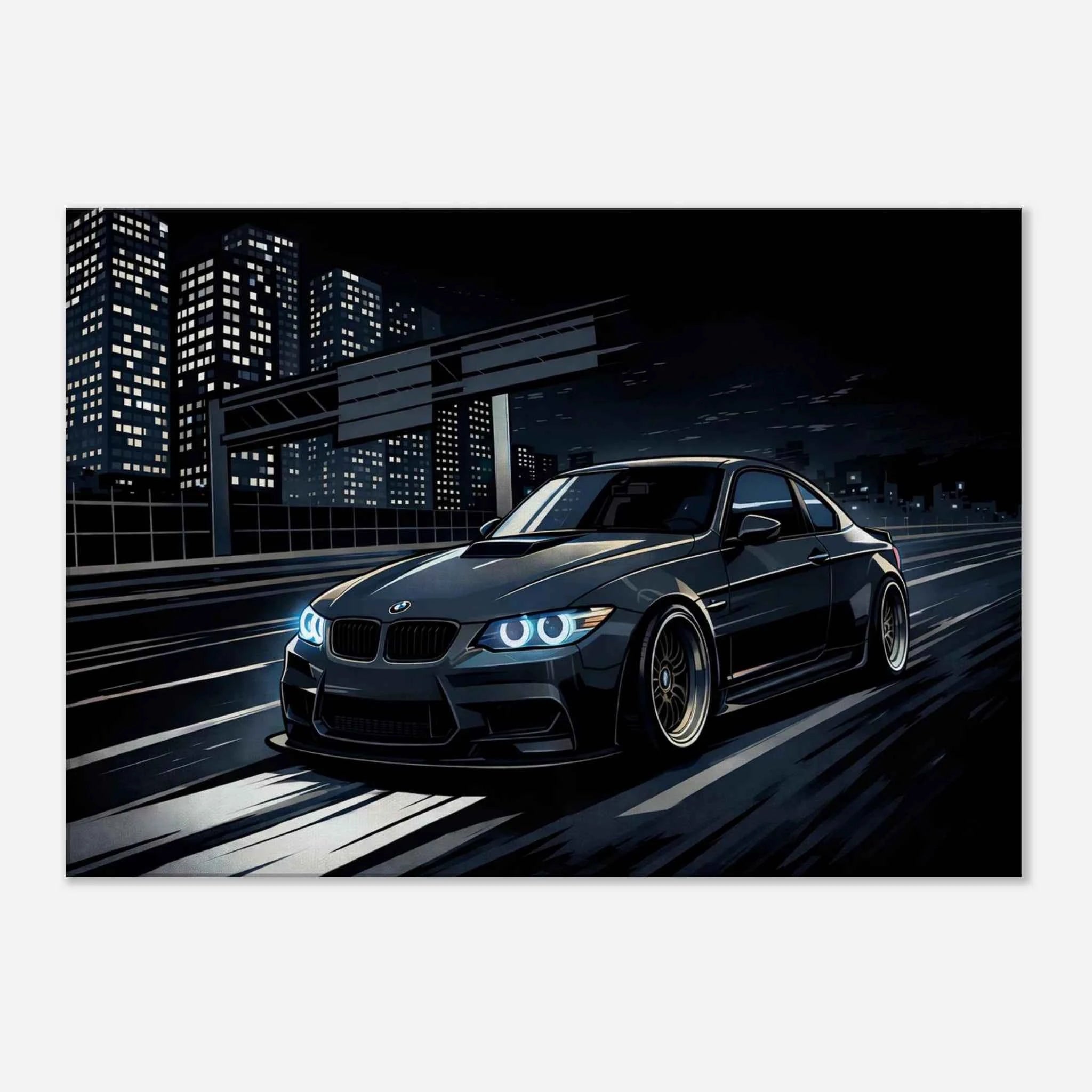 "Midnight Rider" - Liberty Walk BMW M3 Canvas