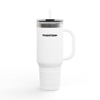 Phantom4 Tumbler with Handle & Straw
