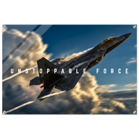 Unstoppable Force Acrylic canvas