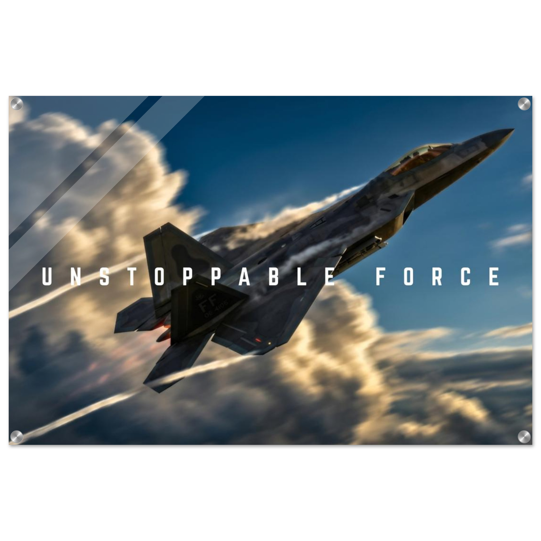 Unstoppable Force Acrylic canvas