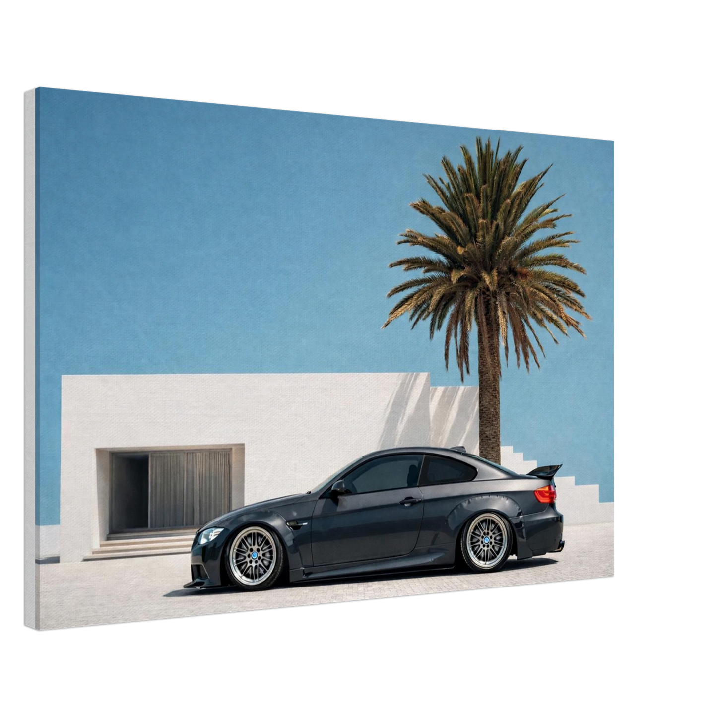 "Slammed Paradise" - Liberty Walk BMW M3 Canvas