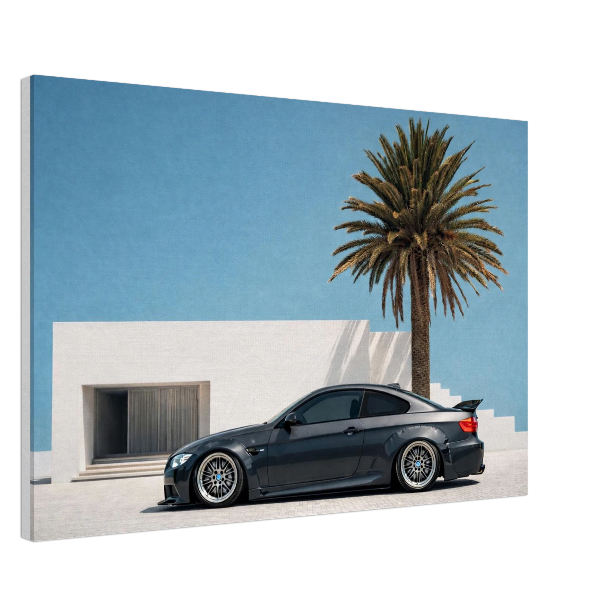 "Slammed Paradise" - Liberty Walk BMW M3 Canvas