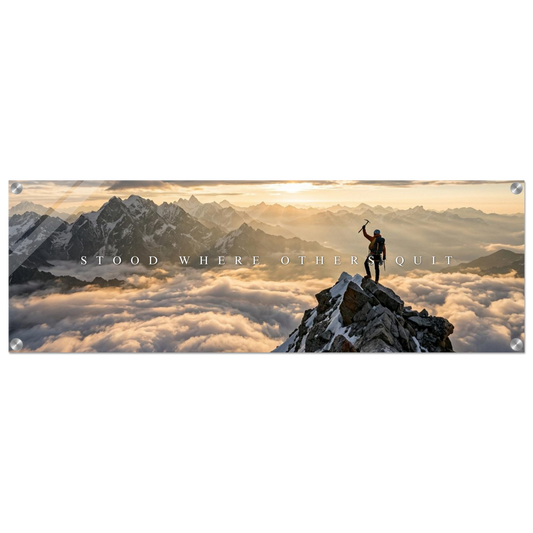 Peak Perspective Acrylic canvas