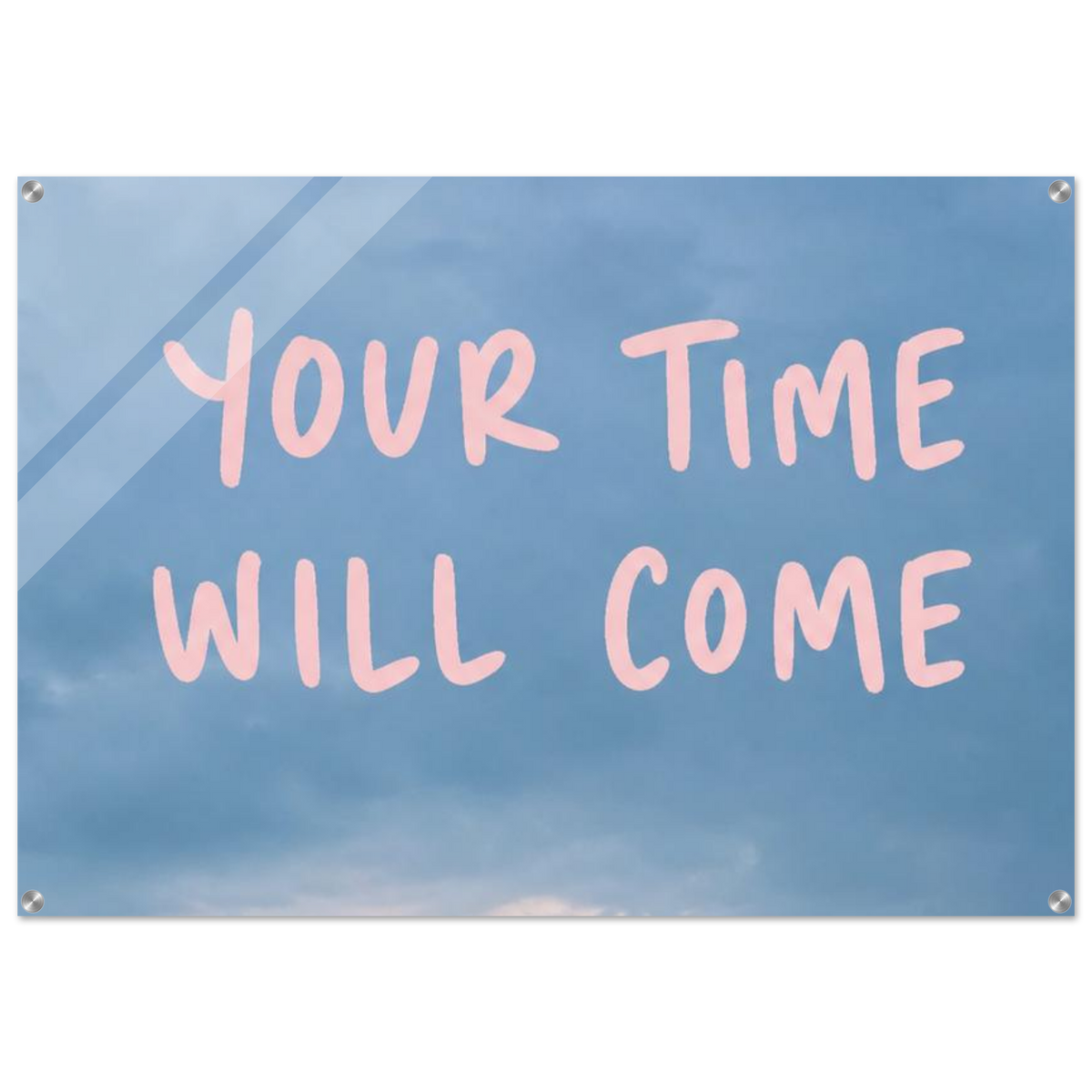Your Time Will Come – Aviation Acrylic Glass Art
