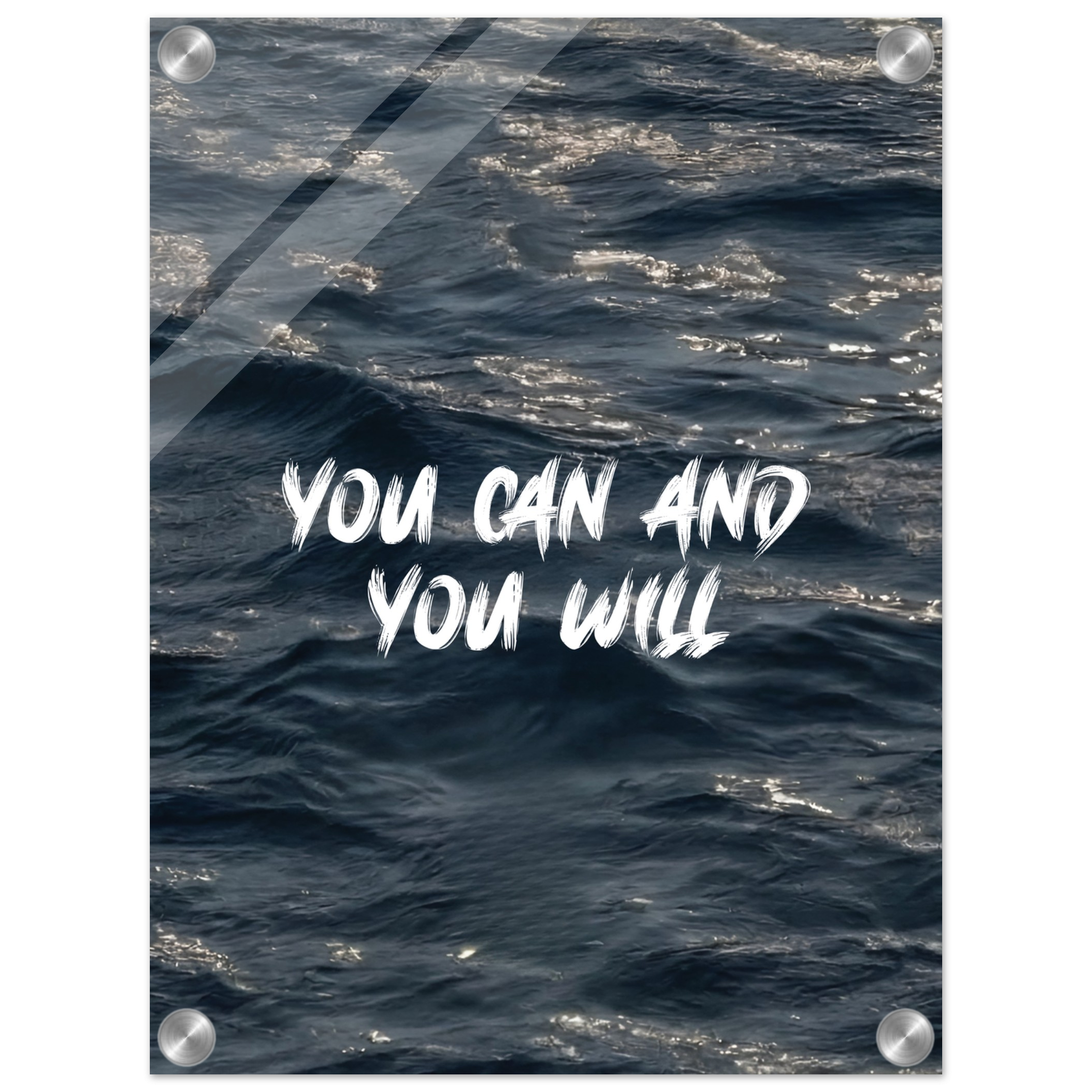 You Can And You Will  Acrylic Canvas