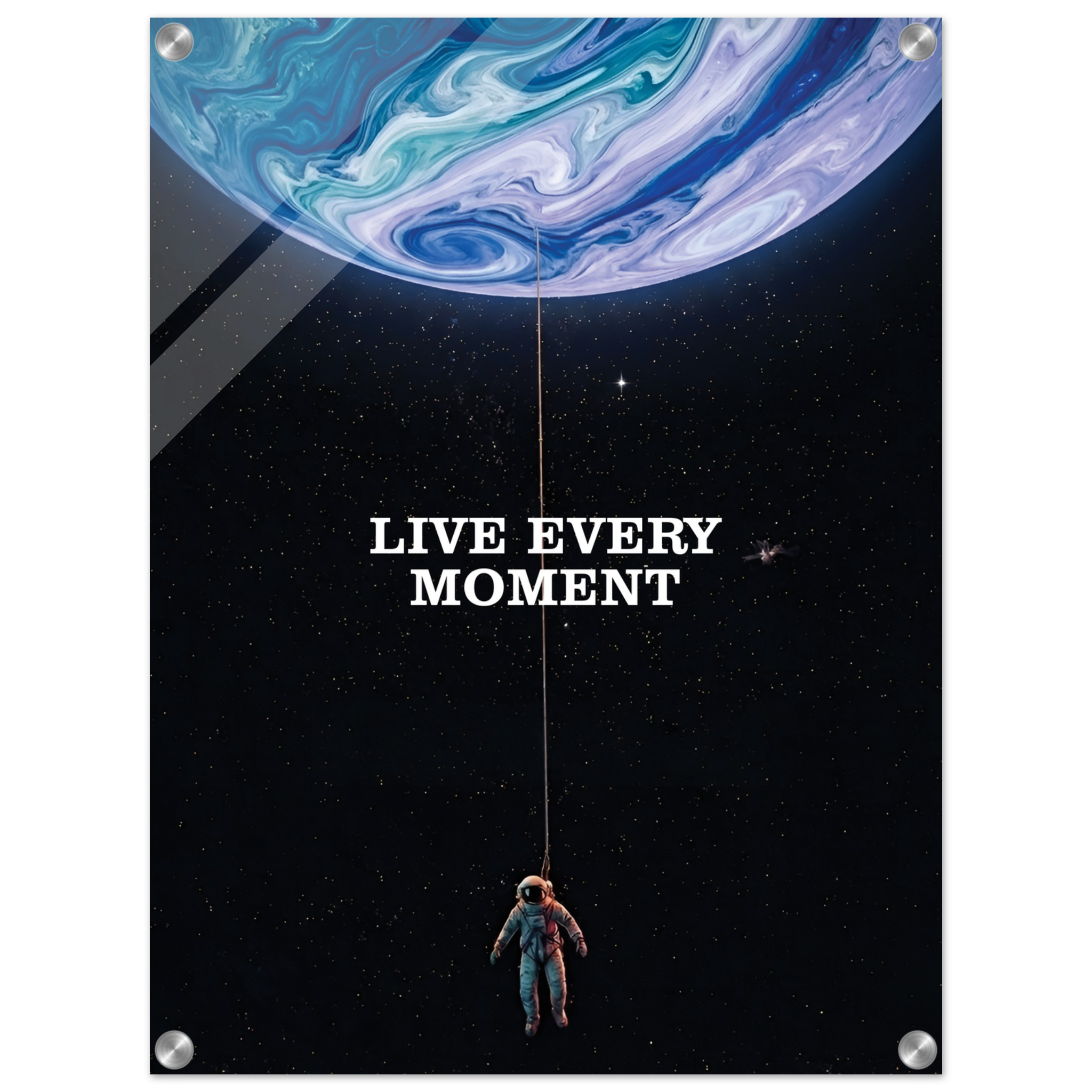 Live Every Monent Acrylic Canvas