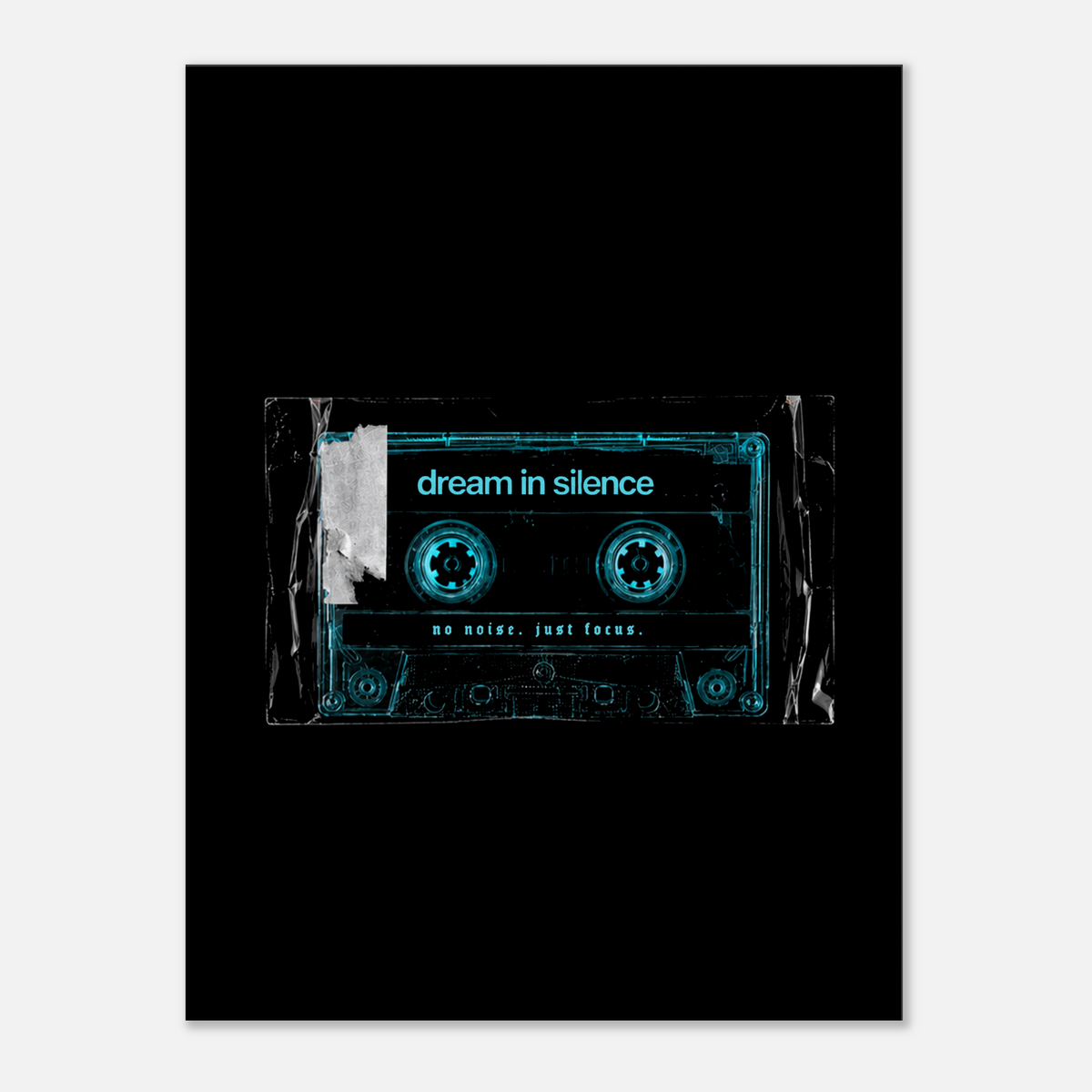 Dream in Silence – Motivation Canvas Art
