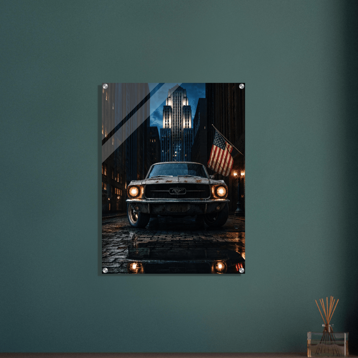 American Steel Acrylic Canvas - Phantom 4