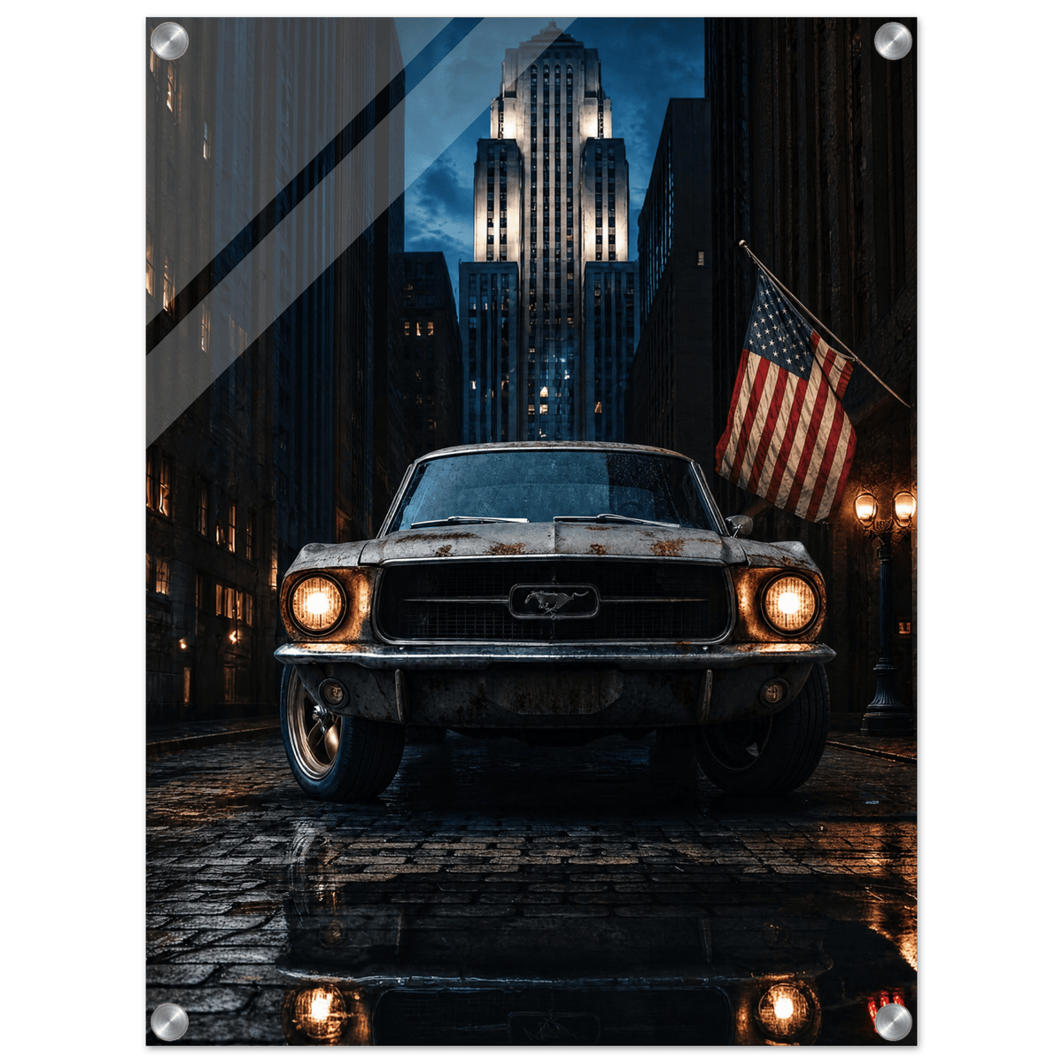 American Steel Acrylic Canvas - Phantom 4