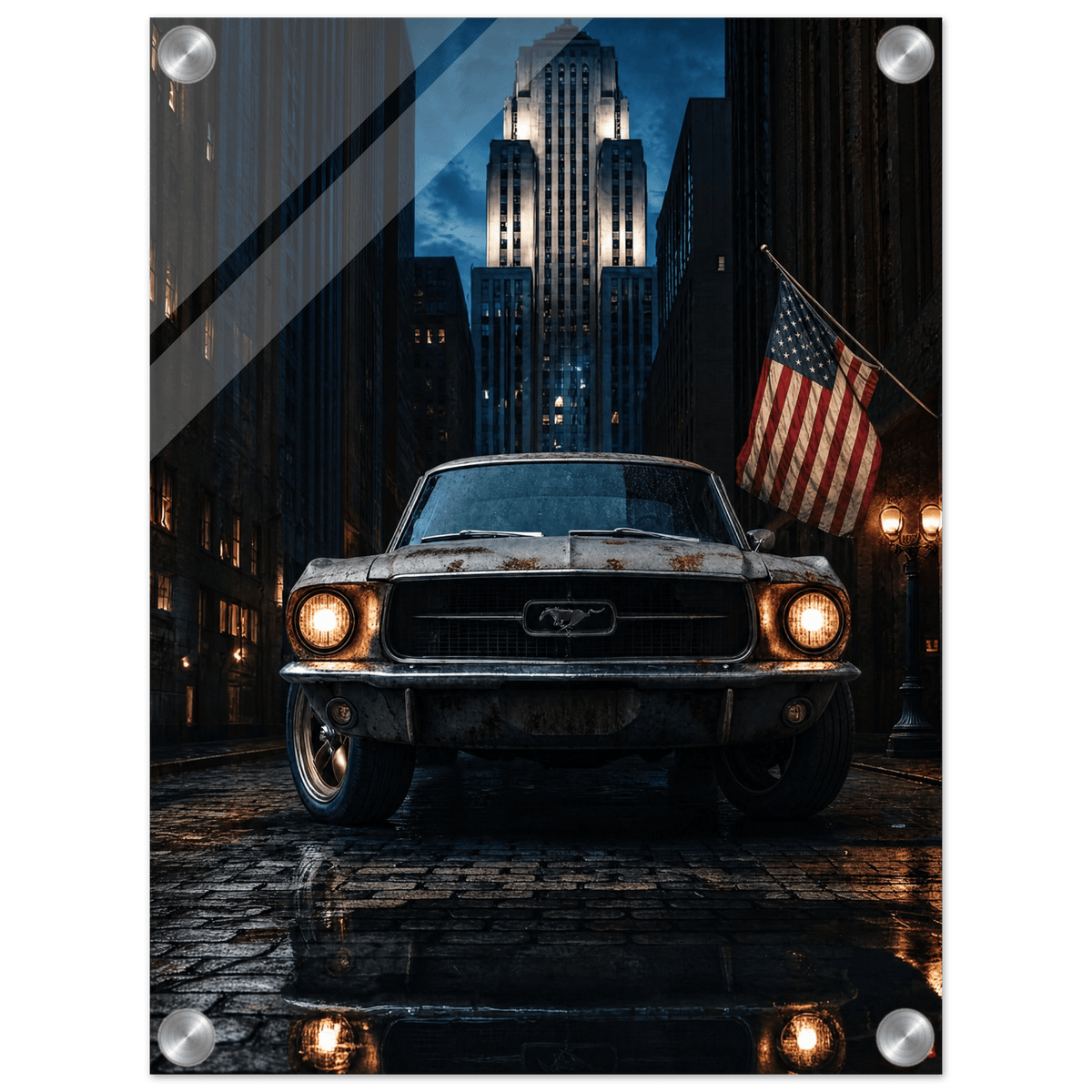 American Steel Acrylic Canvas - Phantom 4
