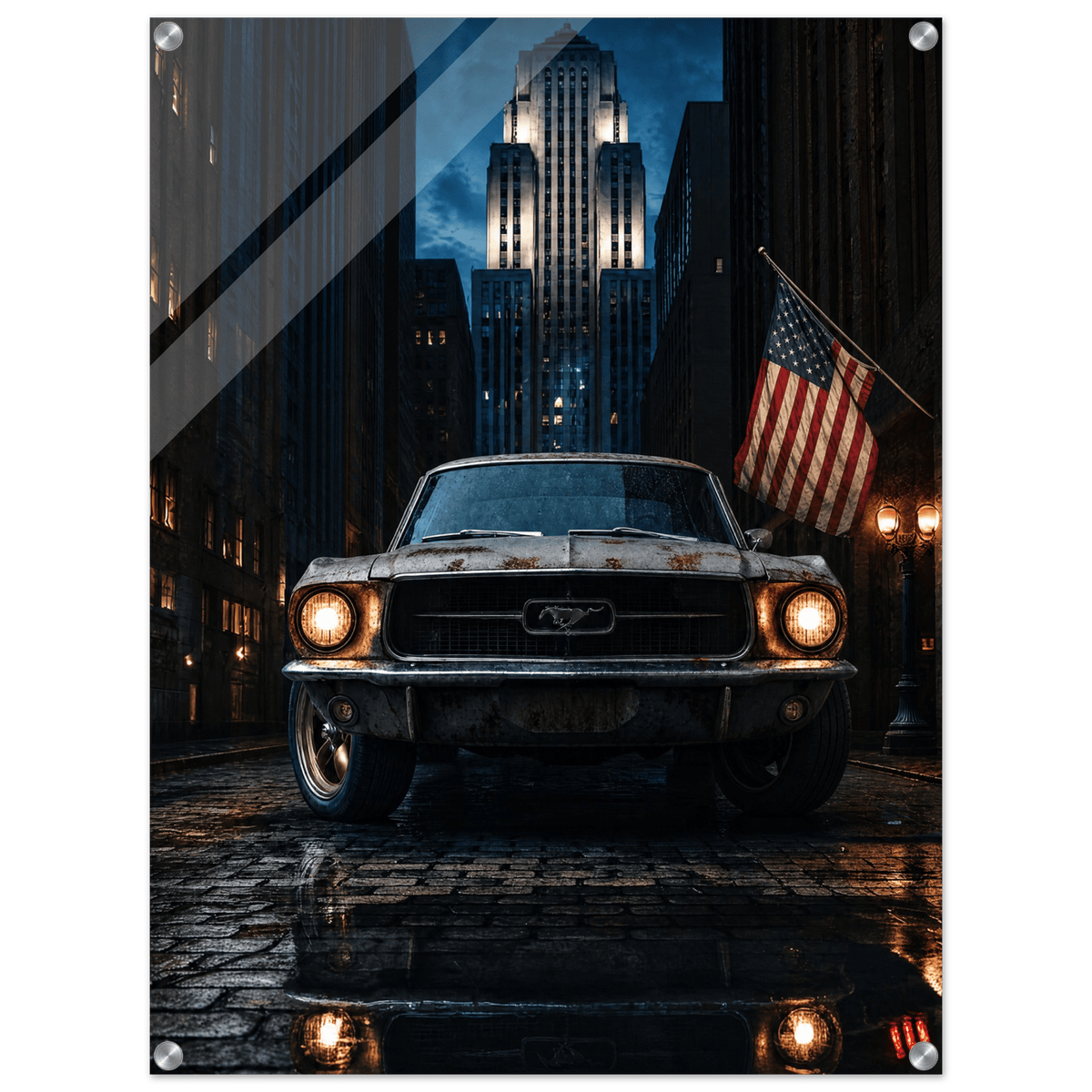American Steel Acrylic Canvas - Phantom 4