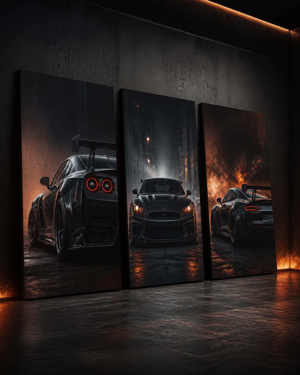 Six piece Phantom4 art collection