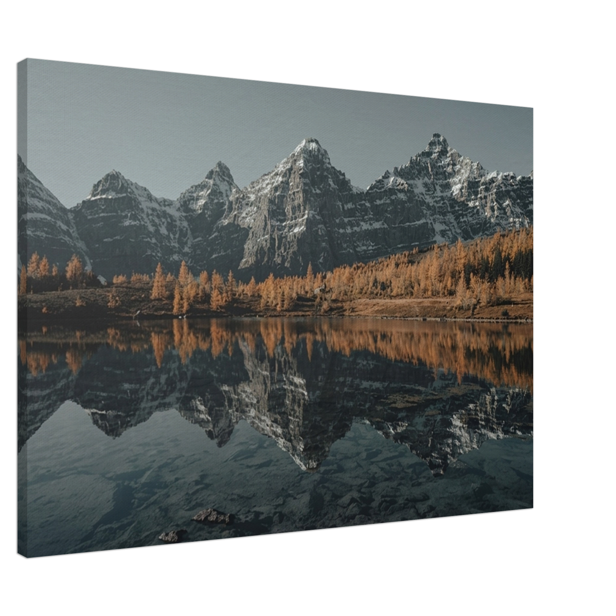 Golden Alpine Mirror