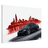 "Most Wanted" - Liberty Walk BMW M3 Canvas