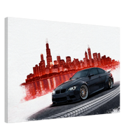 "Most Wanted" - Liberty Walk BMW M3 Canvas