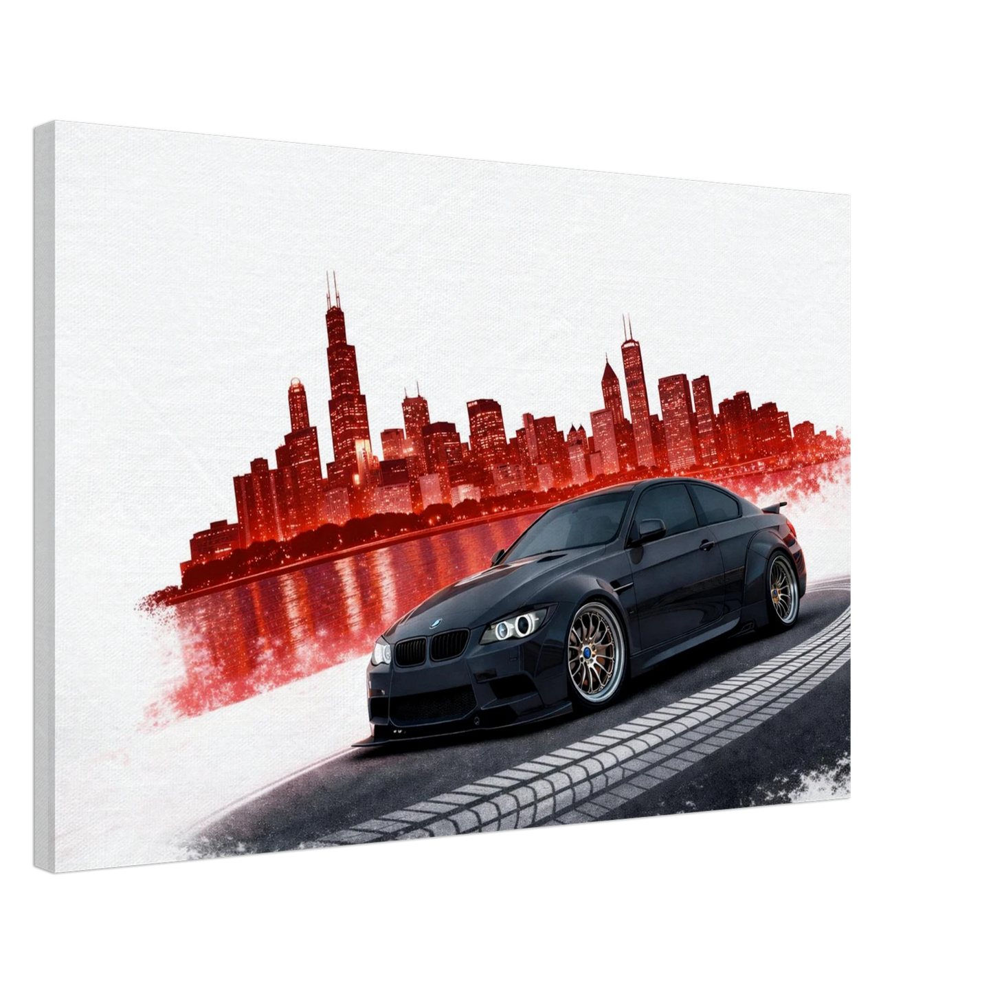 "Most Wanted" - Liberty Walk BMW M3 Canvas