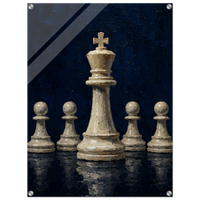 The King's Guard – Chess Acrylic Glass Art