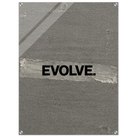 Evolve – Minimalist Motivation Acrylic Glass Art