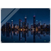 Midnight Skyline Acrylic canvas