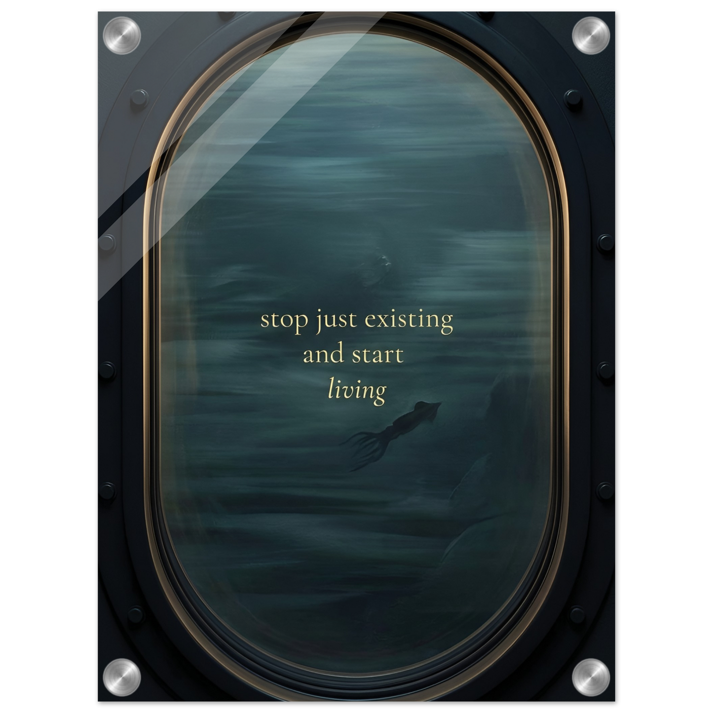 Depth of Being Acrylic Canvas