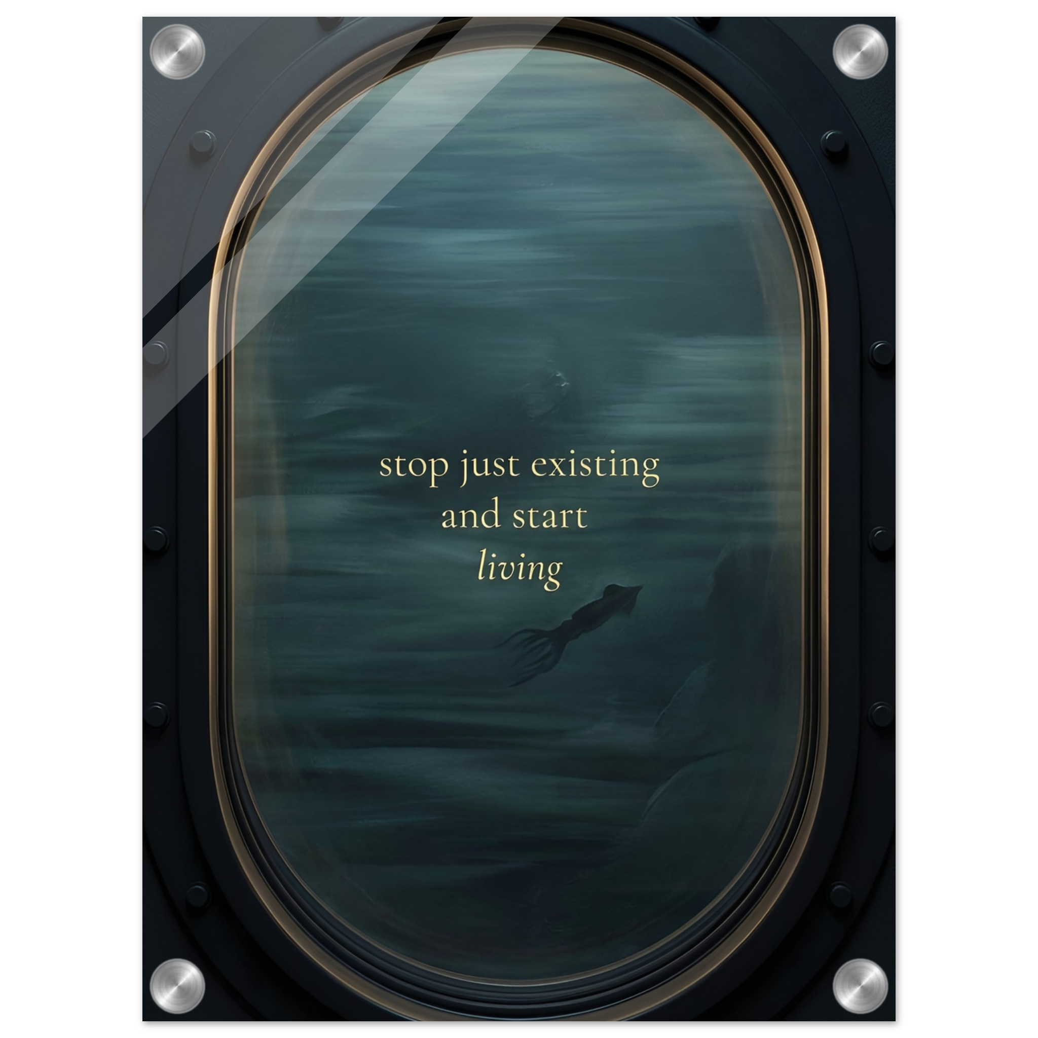 Depth of Being Acrylic Canvas