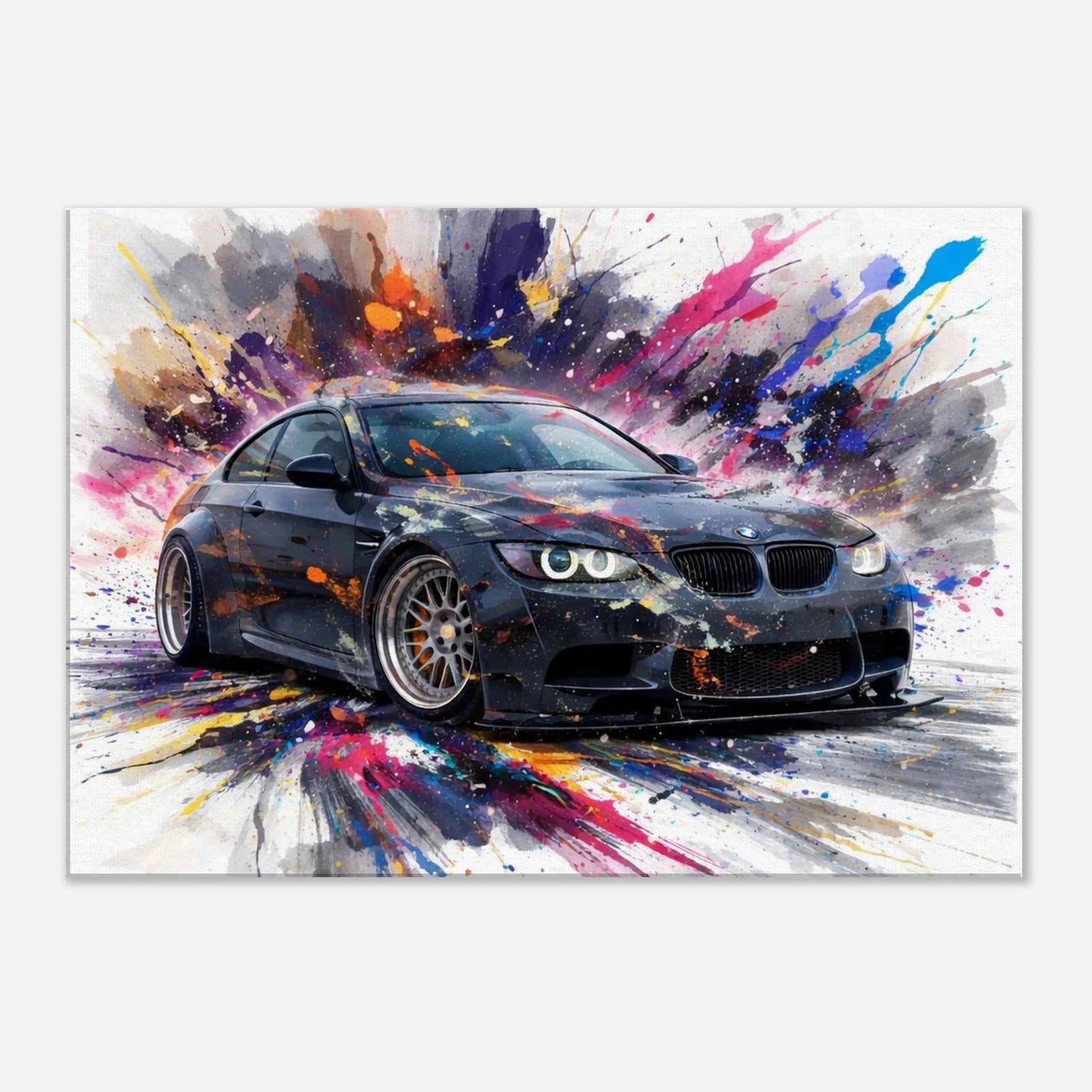"Drift Splash" - Liberty Walk BMW M3 Canvas
