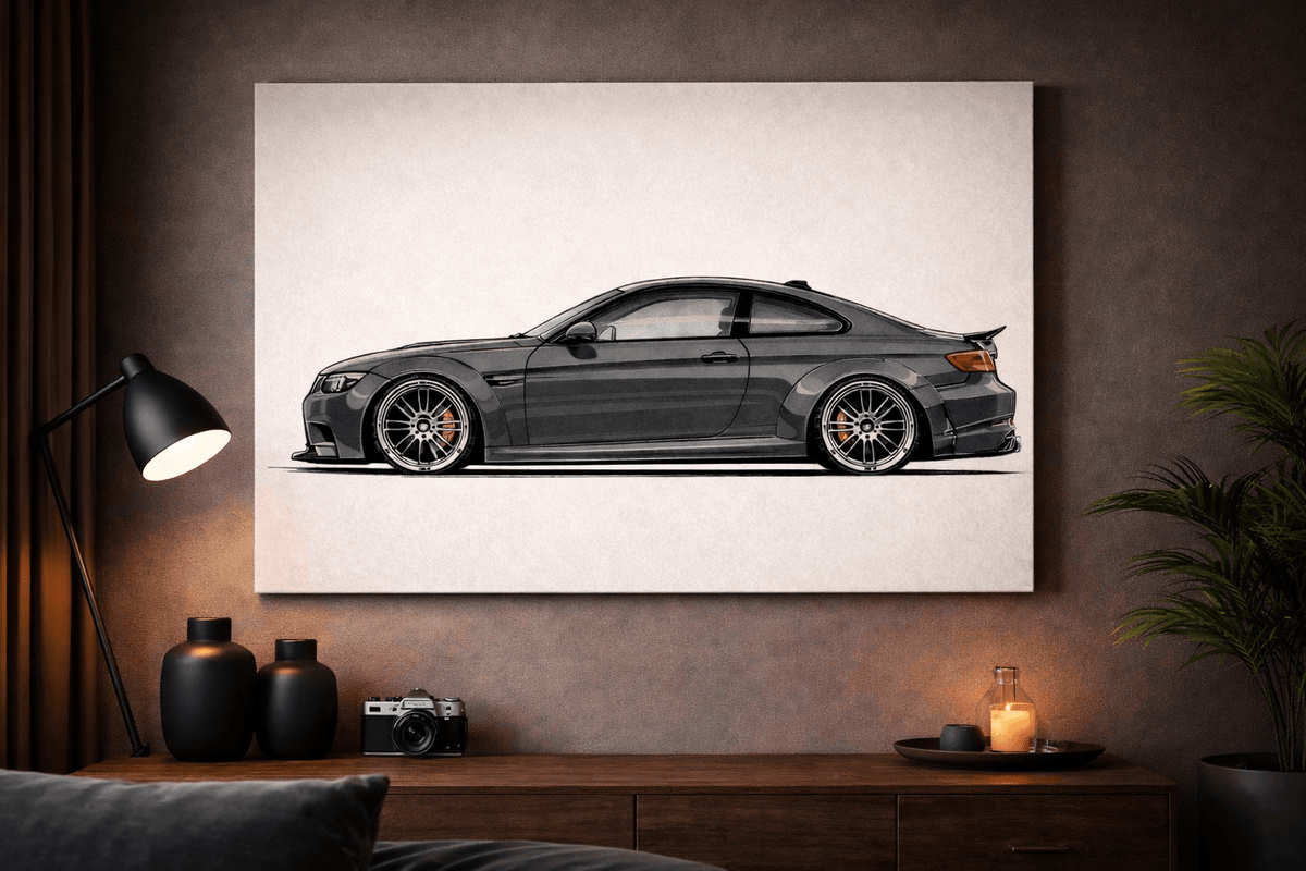 "Concept" - Liberty Walk BMW M3 Canvas - Phantom 4