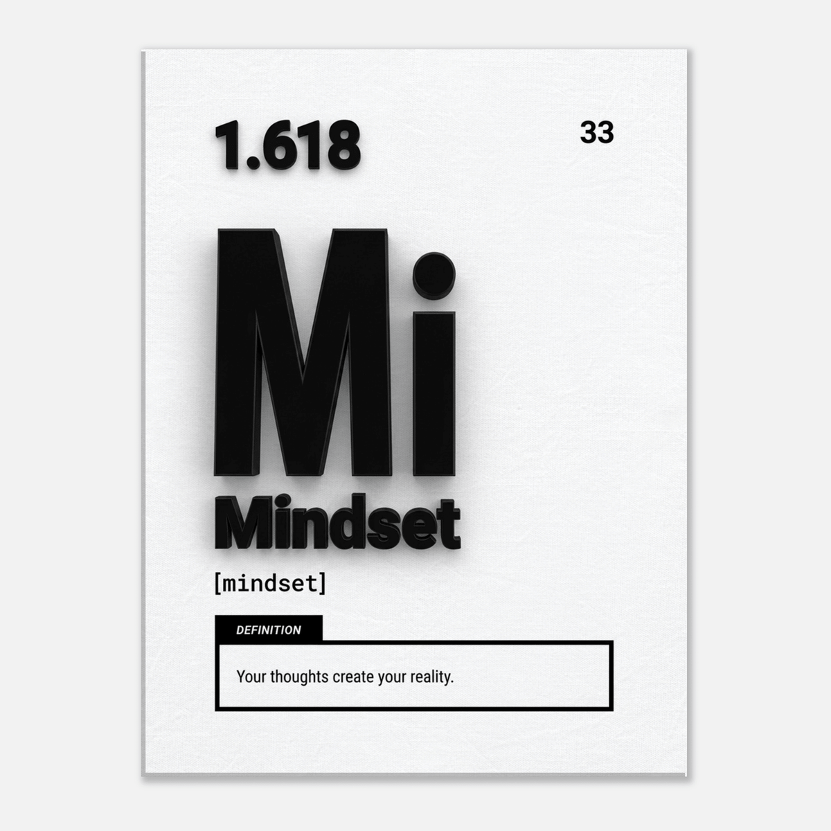 Copy of The Element of Mindset Black - Phantom 4