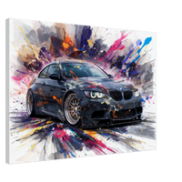 "Drift Splash" - Liberty Walk BMW M3 Canvas