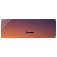 Rise Above Acrylic canvas