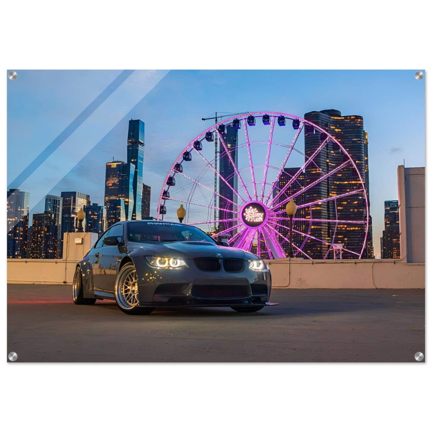 BMW Acrylic canvas