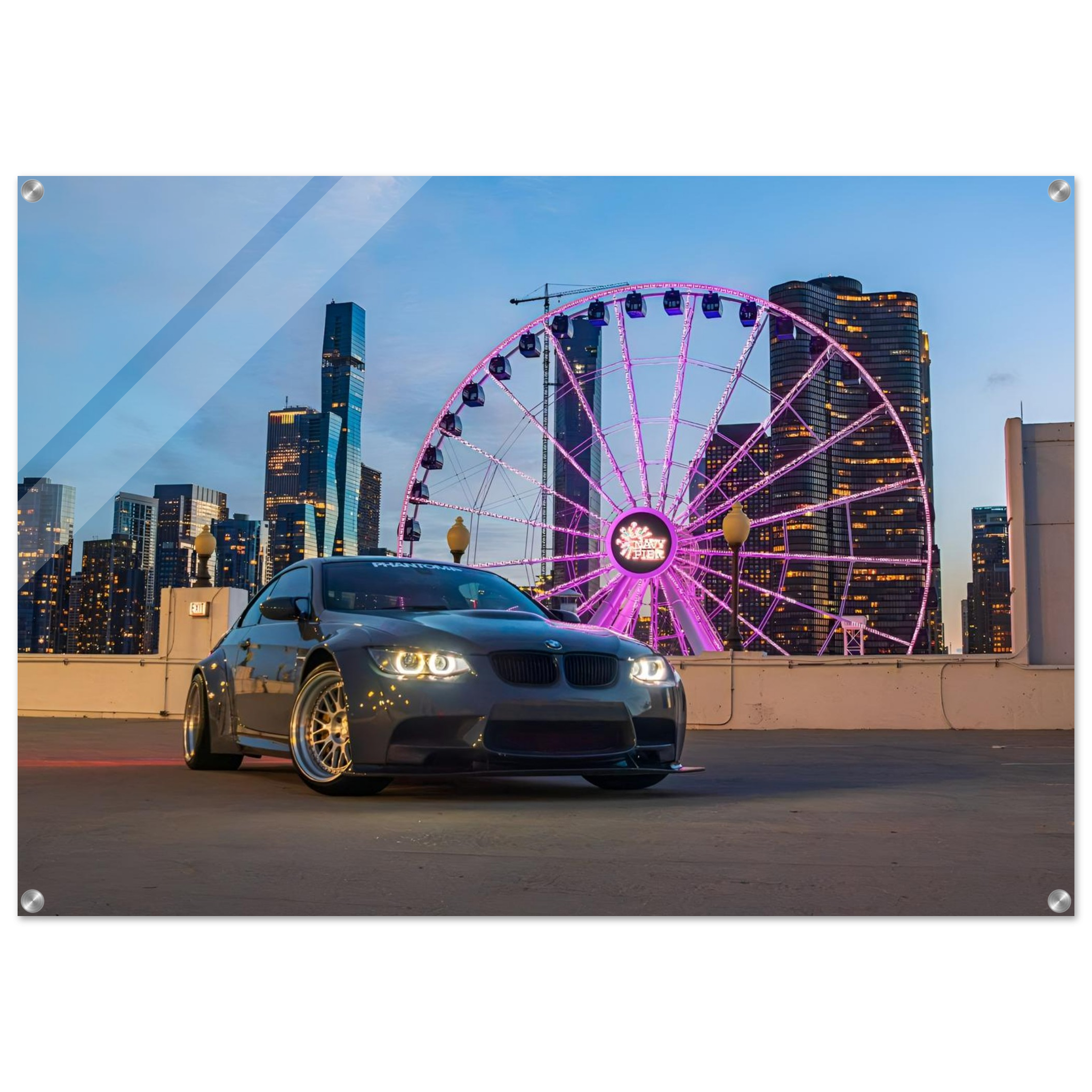BMW Acrylic canvas