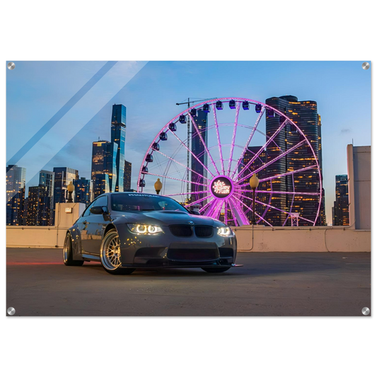 BMW Acrylic canvas