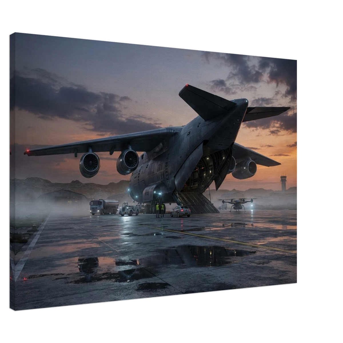 Heavy Lift – Military Aviation Canvas Art