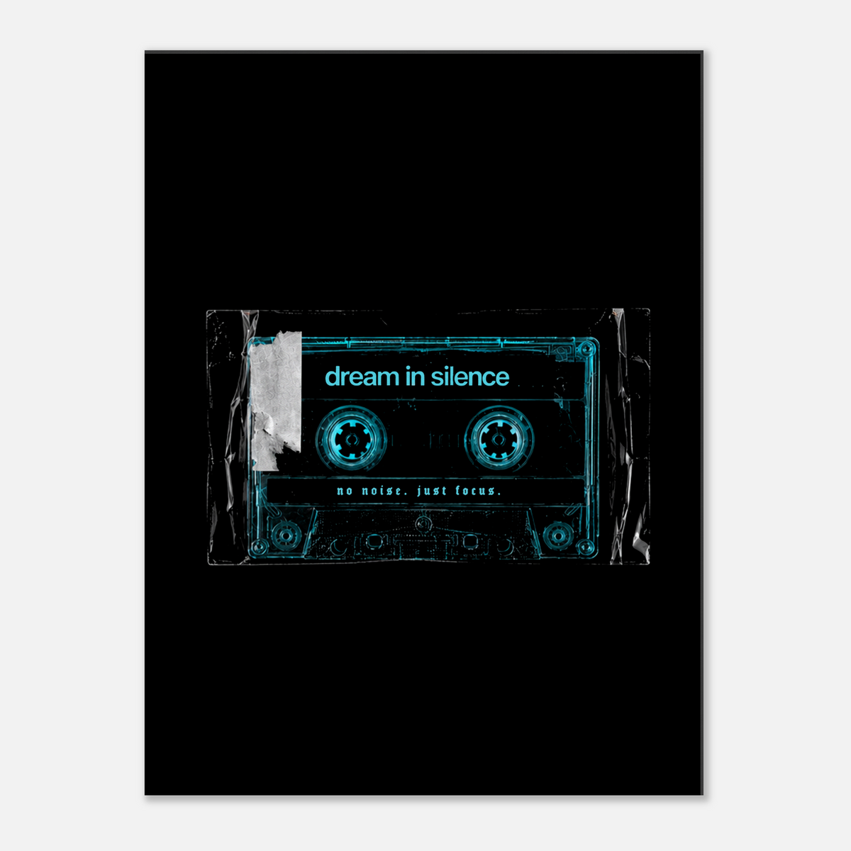 Dream in Silence – Motivation Canvas Art