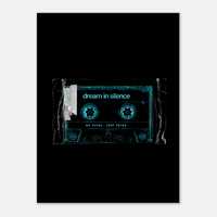 Dream in Silence – Motivation Canvas Art