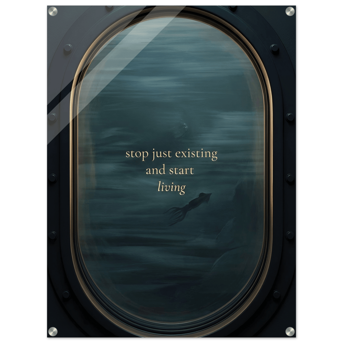 Depth of Being Acrylic Canvas - Phantom 4