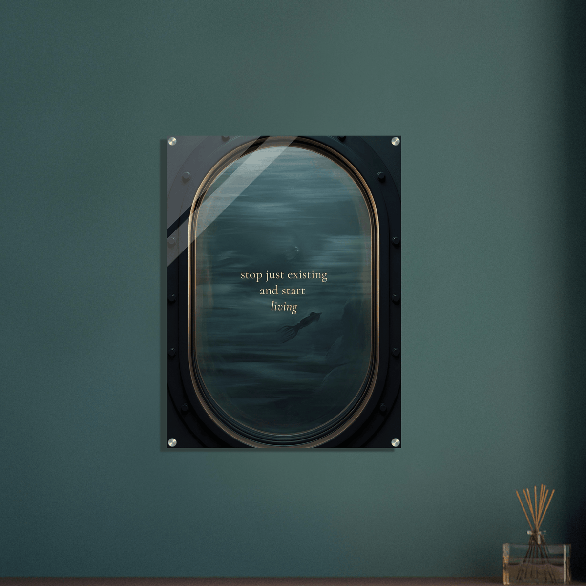 Depth of Being Acrylic Canvas - Phantom 4