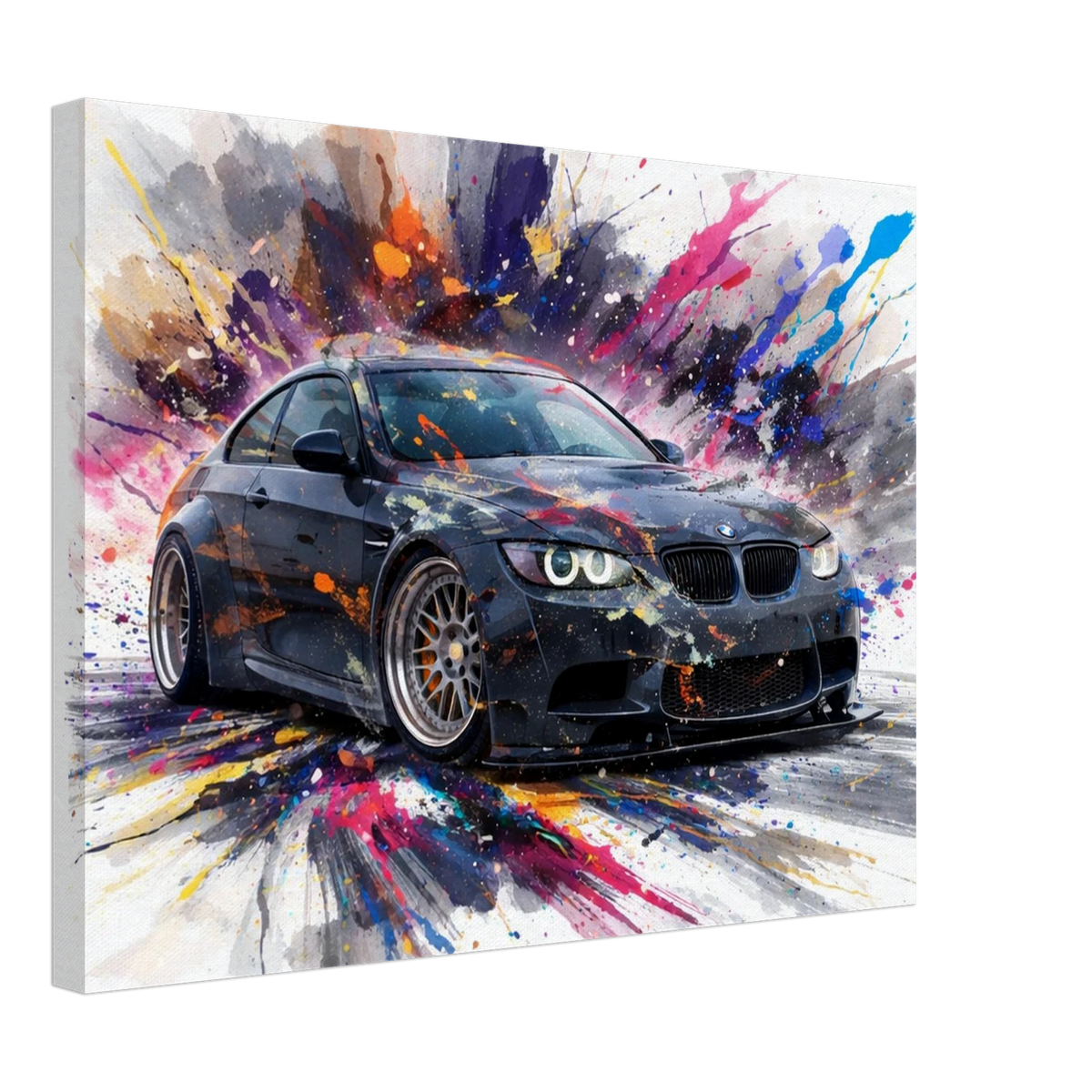 "Drift Splash" - Liberty Walk BMW M3 Canvas - Phantom 4