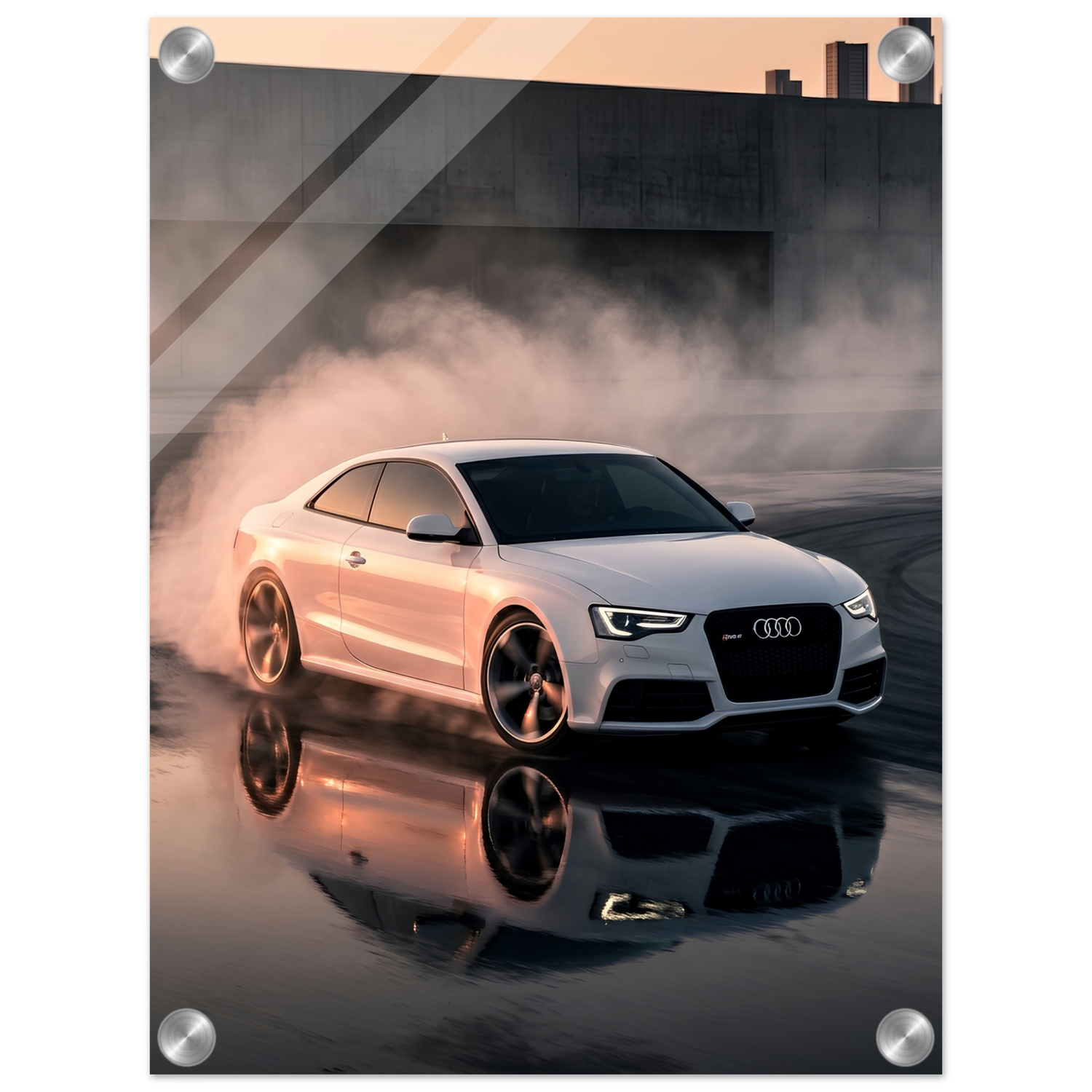 The Precision Drift Acrylic Canvas