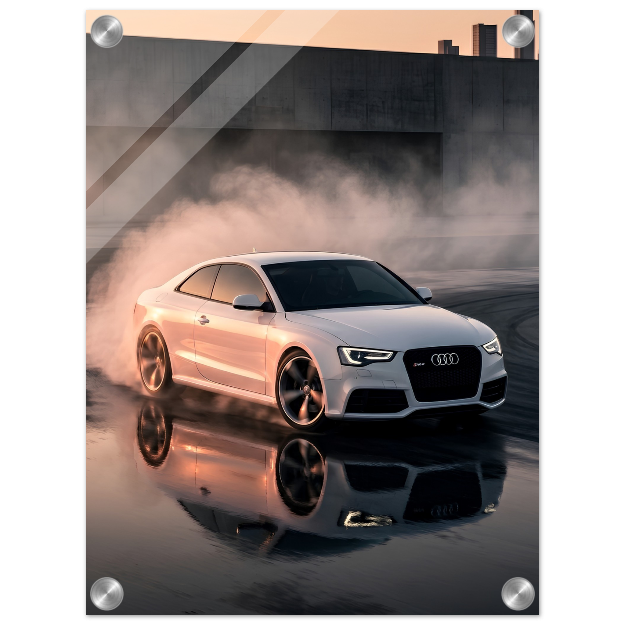 The Precision Drift Acrylic Canvas