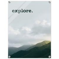 Explore Acrylic Canvas