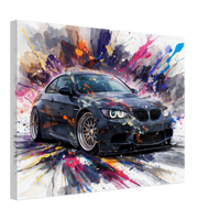 "Drift Splash" - Liberty Walk BMW M3 Canvas