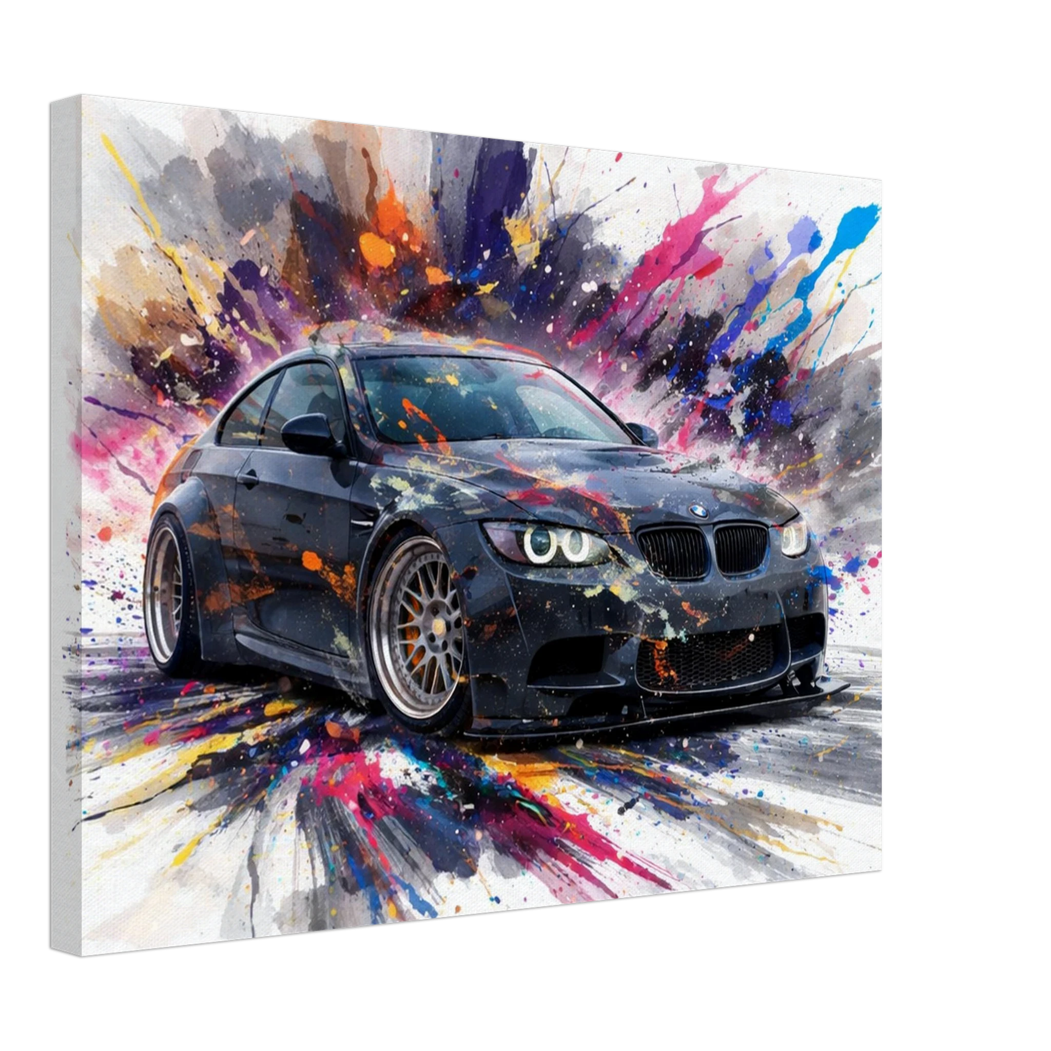 "Drift Splash" - Liberty Walk BMW M3 Canvas