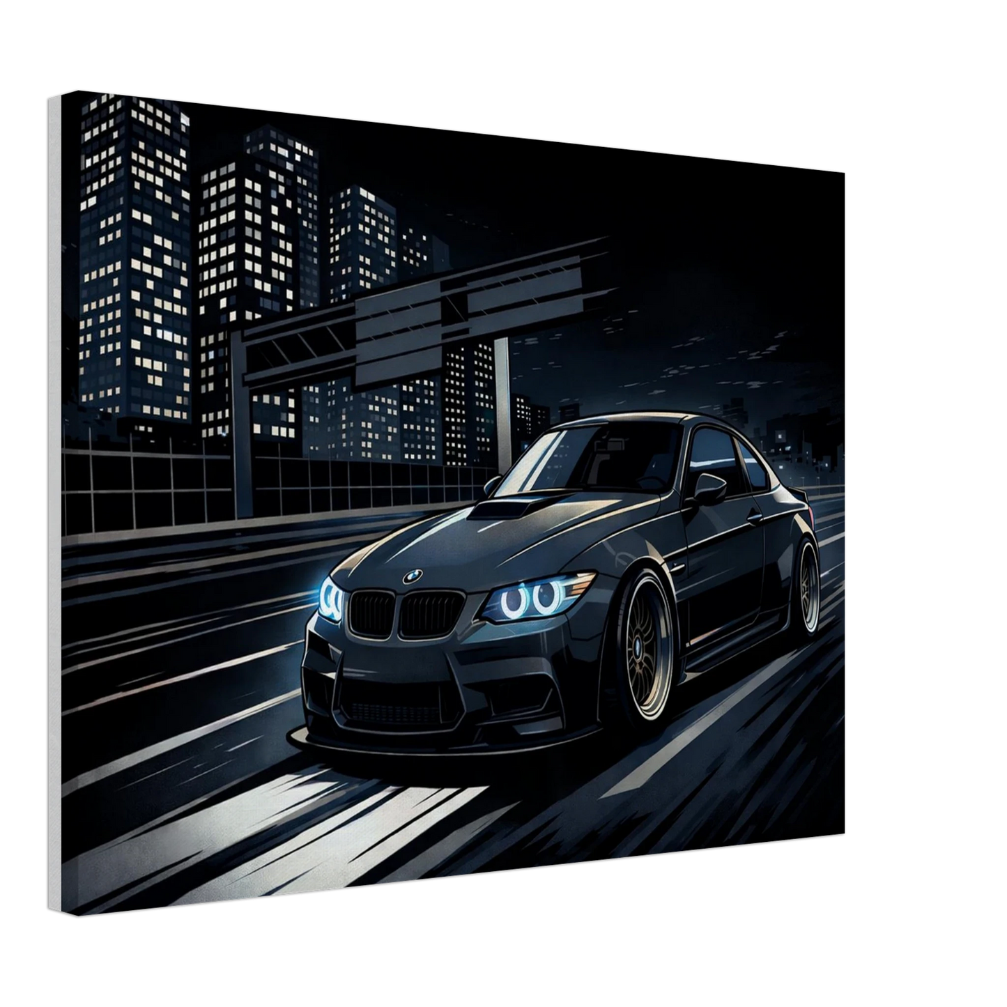"Midnight Rider" - Liberty Walk BMW M3 Canvas
